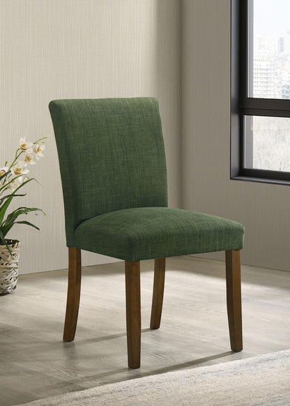 Paxton Upholstered Dining Side Chair Green (Set of 2)