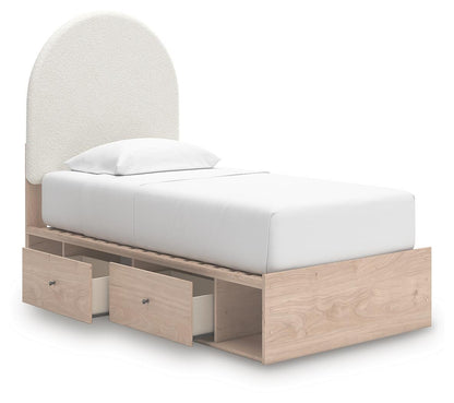 Arloster - Upholstered Panel Bed