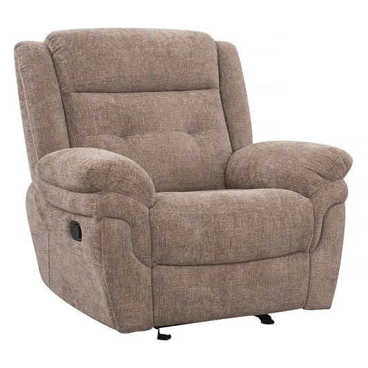 Sydney - Manual Recliner - Brown