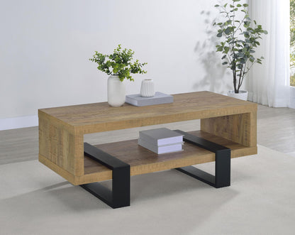 Dinard Engineered Wood Cocktail Coffee Table Mango