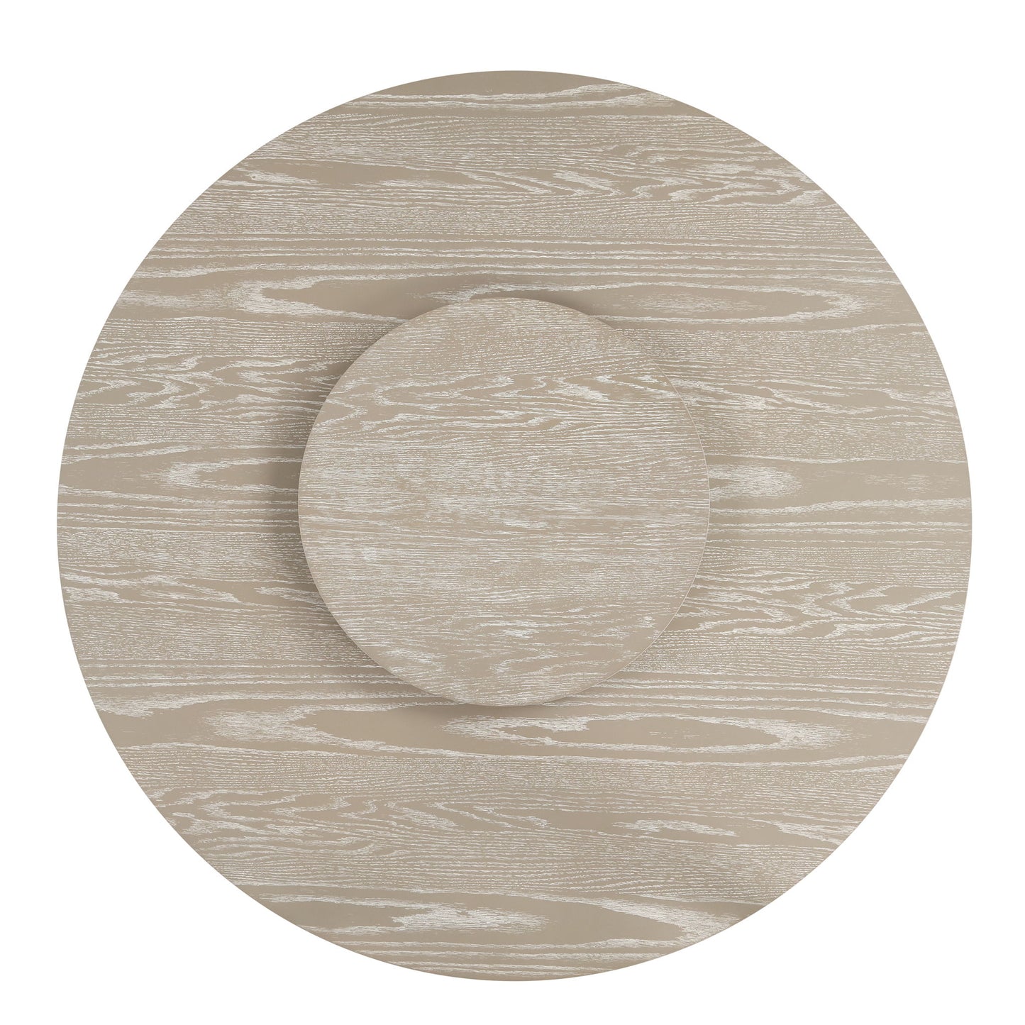 Gwendolyn - Round Table Top And Base - Beige