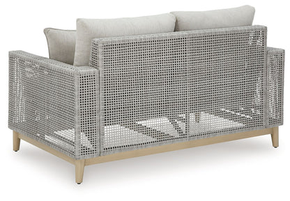 Seton Creek - 4 Pc. - Lounge Set - Gray