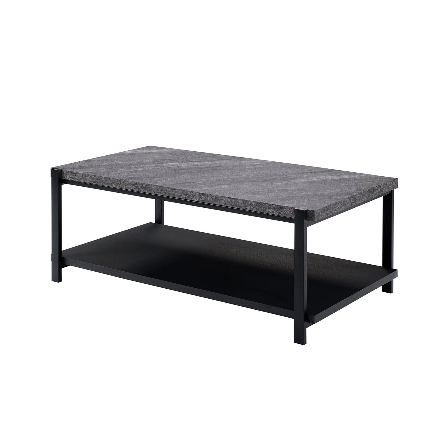 Linea - 3 Piece Occasional Set (1 Coffee & 2 End Tables) - Dark Gray