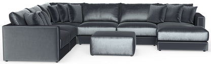Remington - Modular Sofa And Cocktail Ottoman - Slate