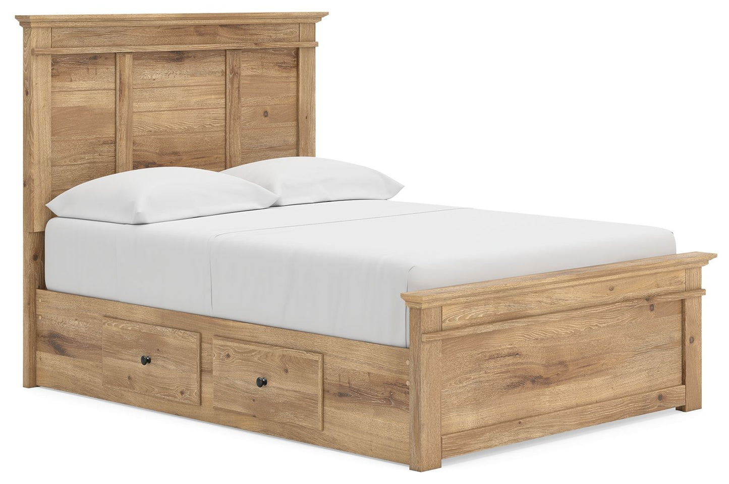 Makidern - Panel Storage Bed