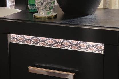 Brizmore - Two Drawer Night Stand - Black
