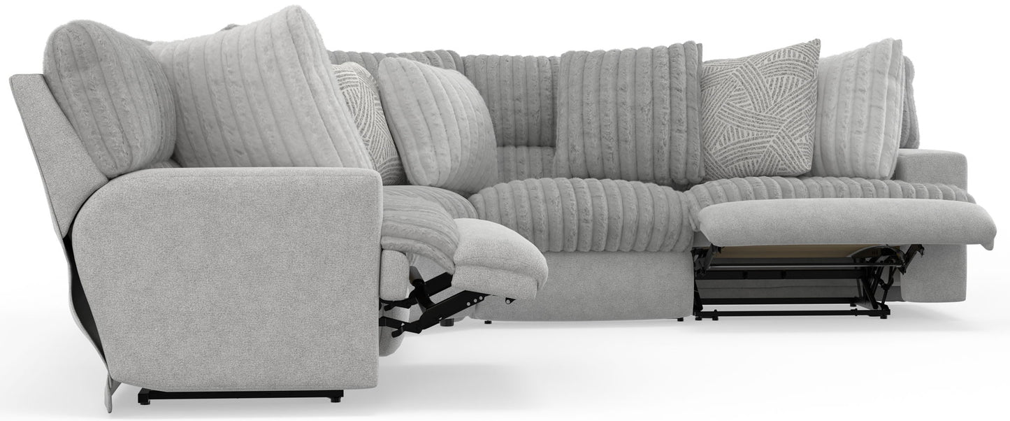 Abraxas - 5 Piece Reclining Sectional
