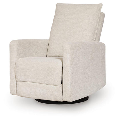 Oaklynn-Manor - Swivel Glider Recliner - Canvas