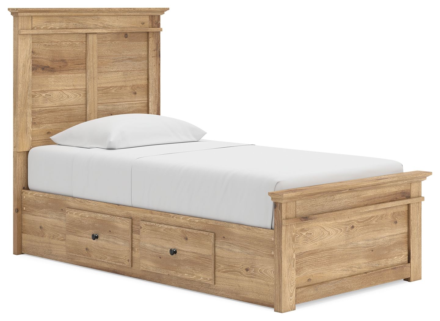 Makidern - Panel Storage Bed