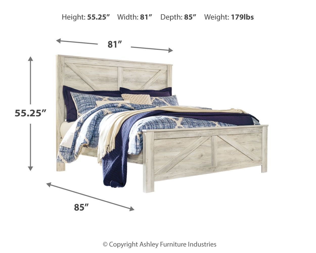 Bellaby - Crossbuck Panel Bed