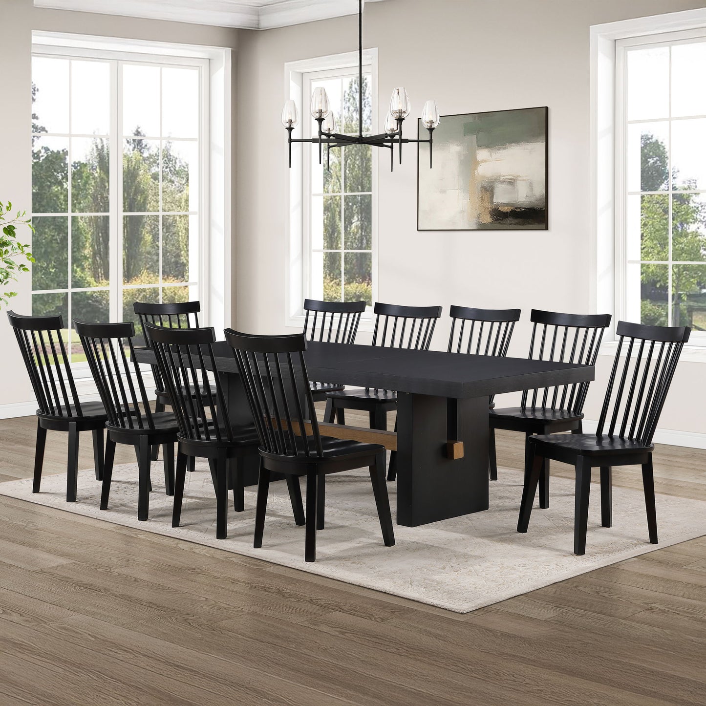 Aubrey - Dining Room Set With Vaughn Chairs