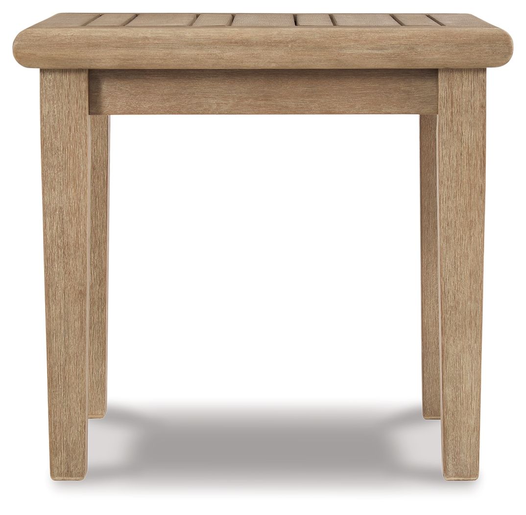 Gerianne - Square End Table - Brown