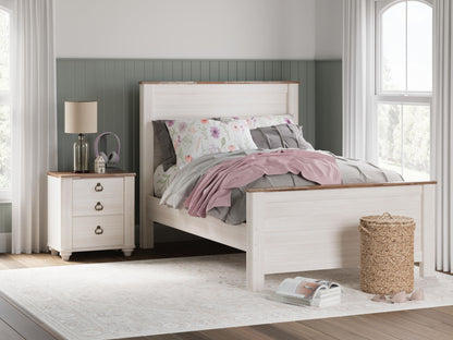 Willowton - Panel Bed