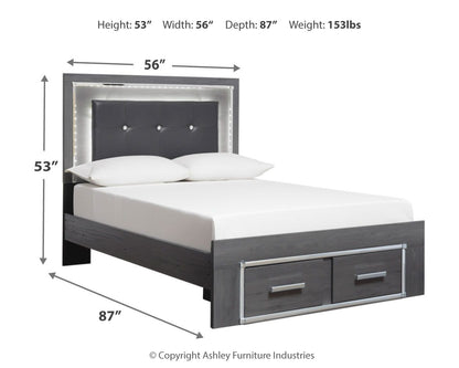 Lodanna - Panel Bed