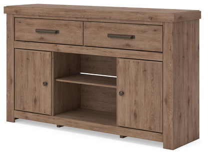 Garistyn - TV Stand With Fireplace Option