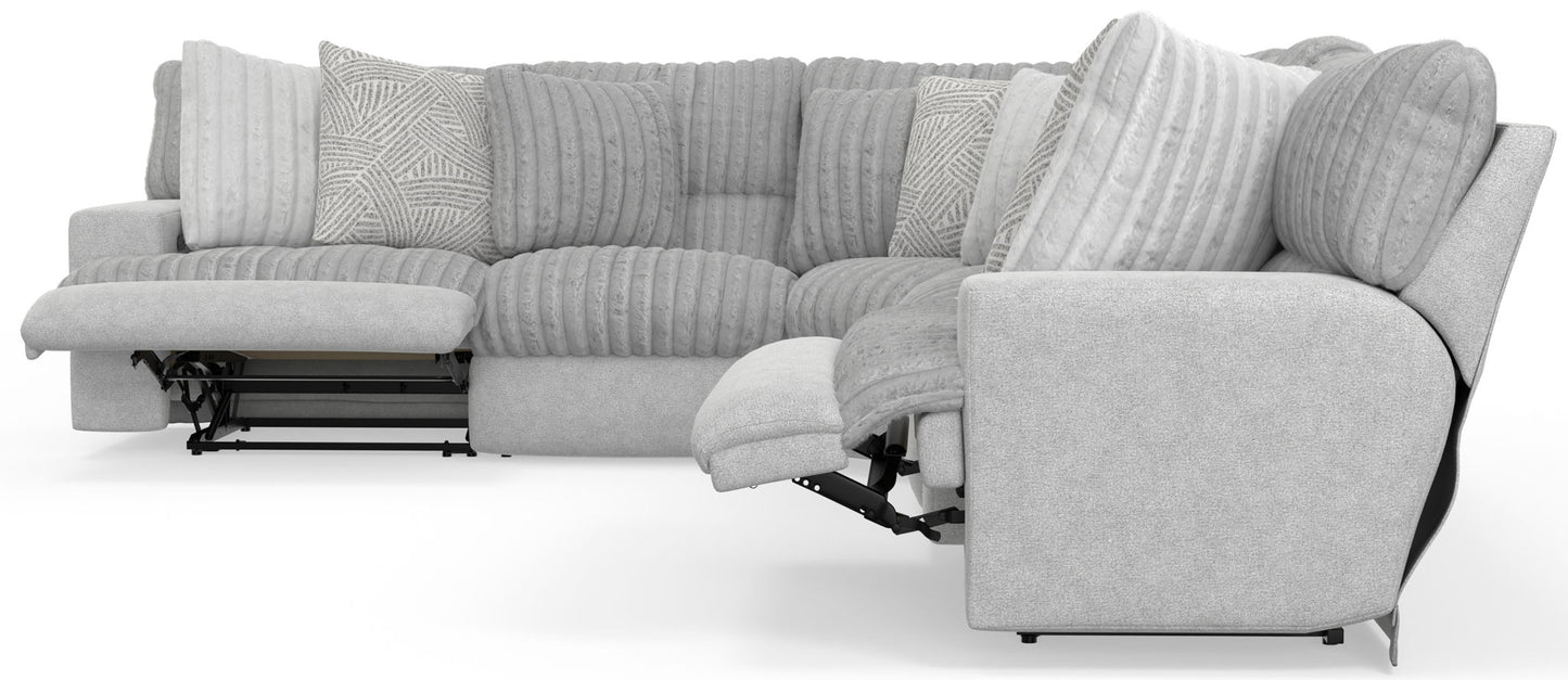 Abraxas - 6 Piece Reclining Sectional