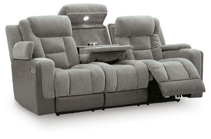 Mixed Motion - Power Reclining Sofa With Adjustable Headrest
