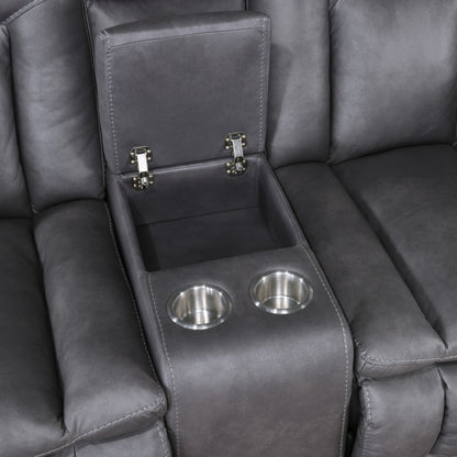 Morello - Reclining Console Loveseat