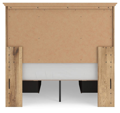 Makidern - Panel Storage Bed