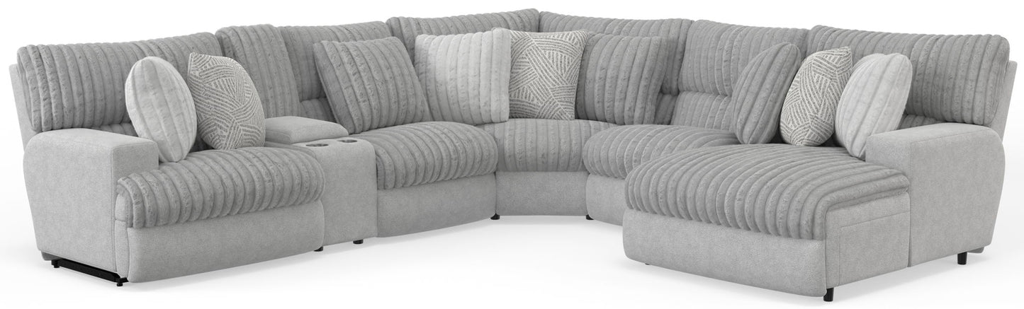 Abraxas - 6 Piece Reclining Sectional