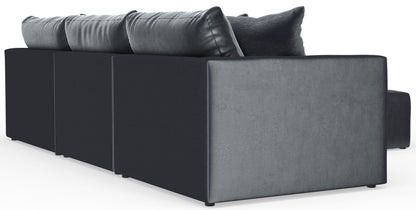 Remington - Modular Sofa And Cocktail Ottoman - Slate