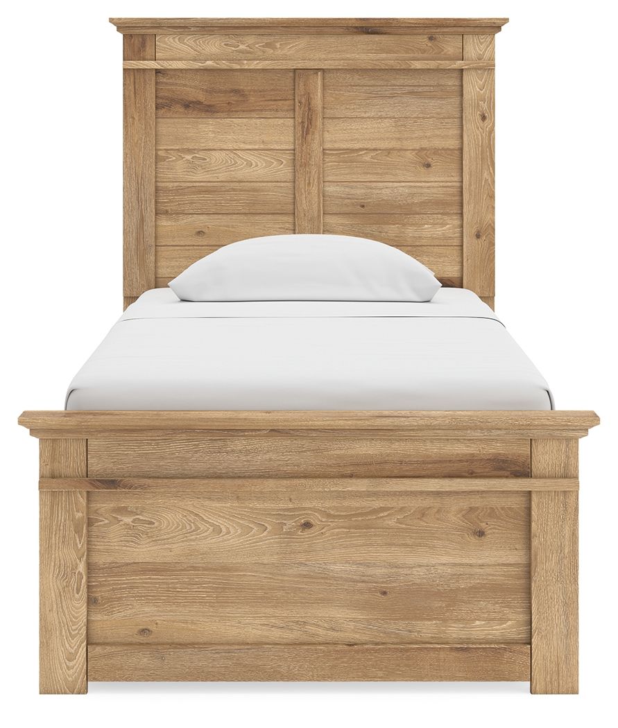 Makidern - Panel Storage Bed