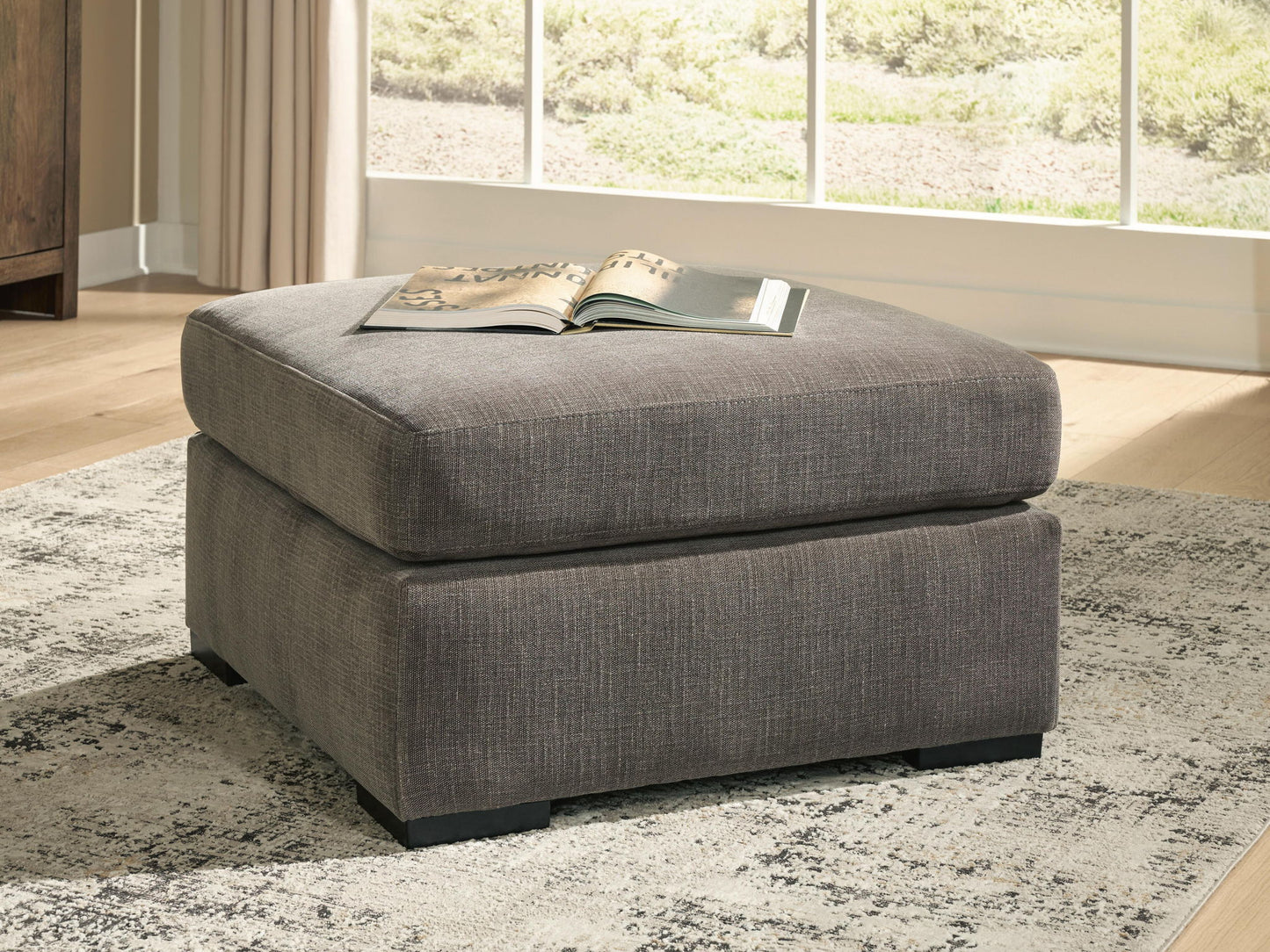 Larson Levee - Oversized Accent Ottoman - Espresso