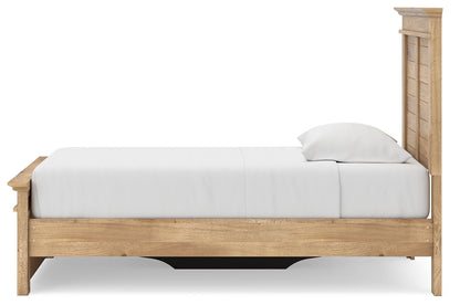 Makidern - Panel Storage Bed
