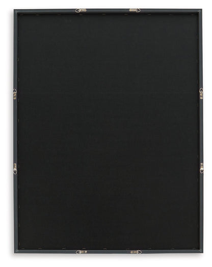 Aldricton - Wall Art - Brown / White