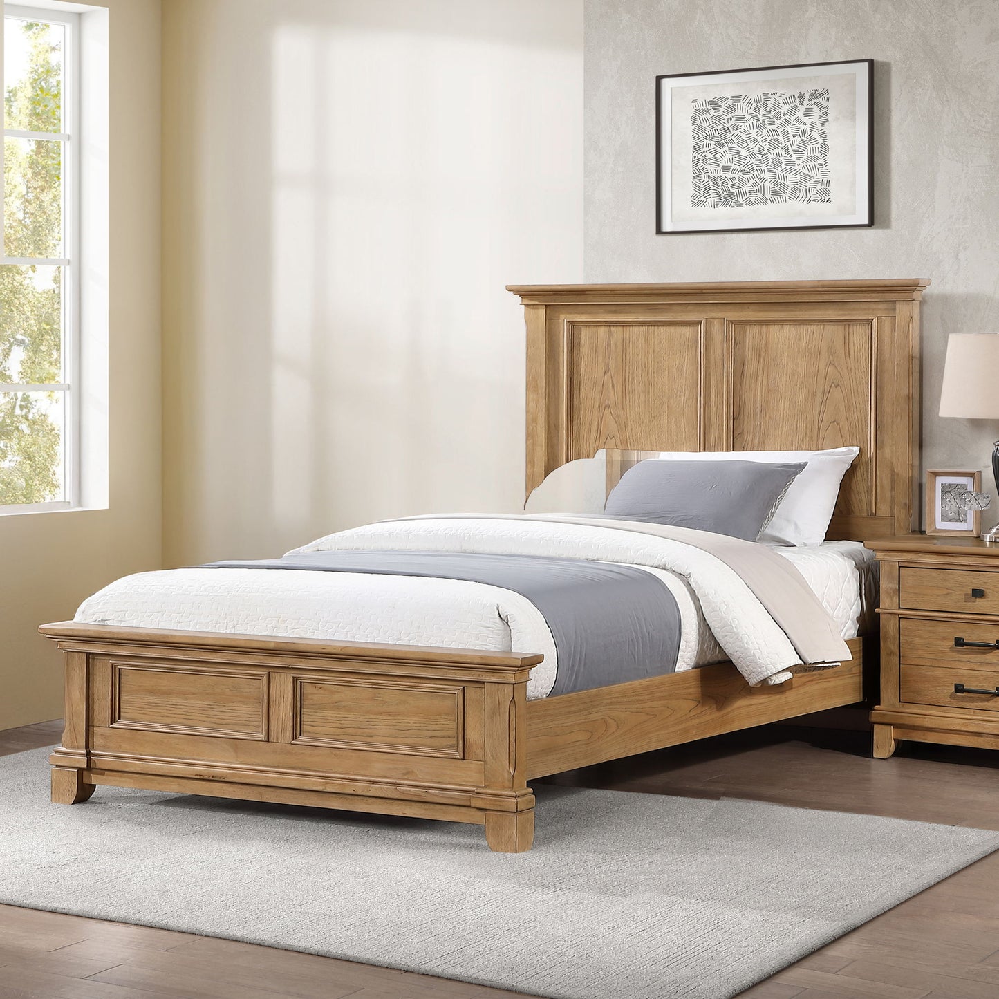 Sunstone - Panel Bed