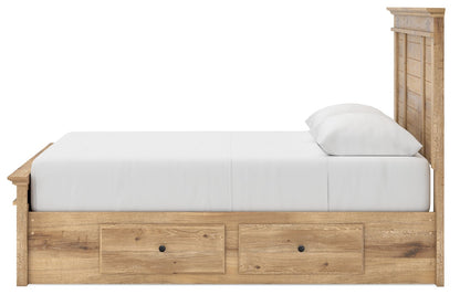 Makidern - Panel Storage Bed