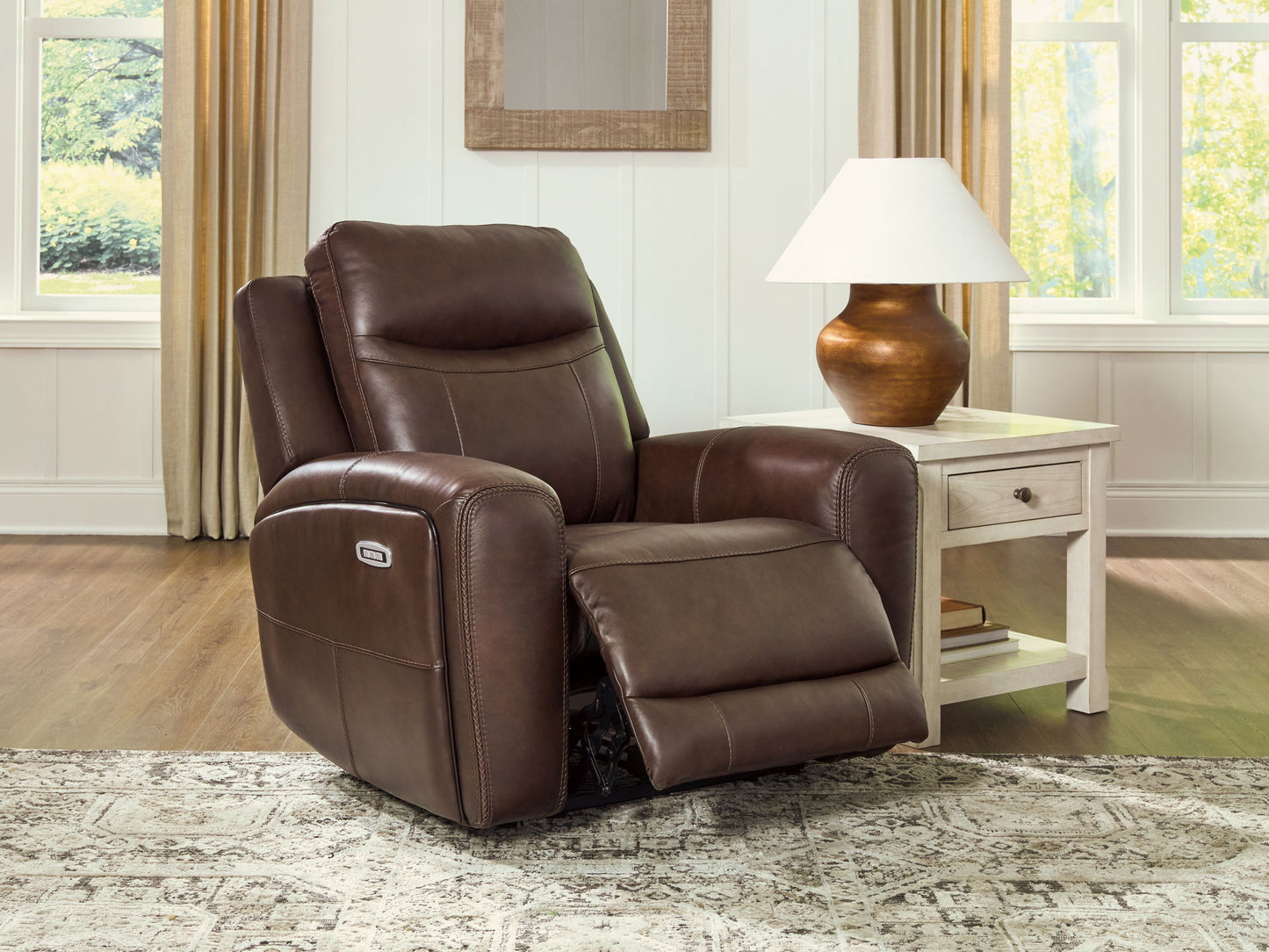 Gravier - Power Recliner With Adjustable Headrest - Cordova