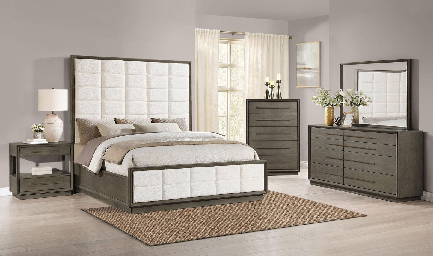 Durango 5-piece California King Bedroom Set Taupe Oak