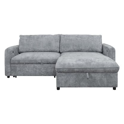Finn - 2 Piece Sectional (LAF Sofa/Chaise) - Gray