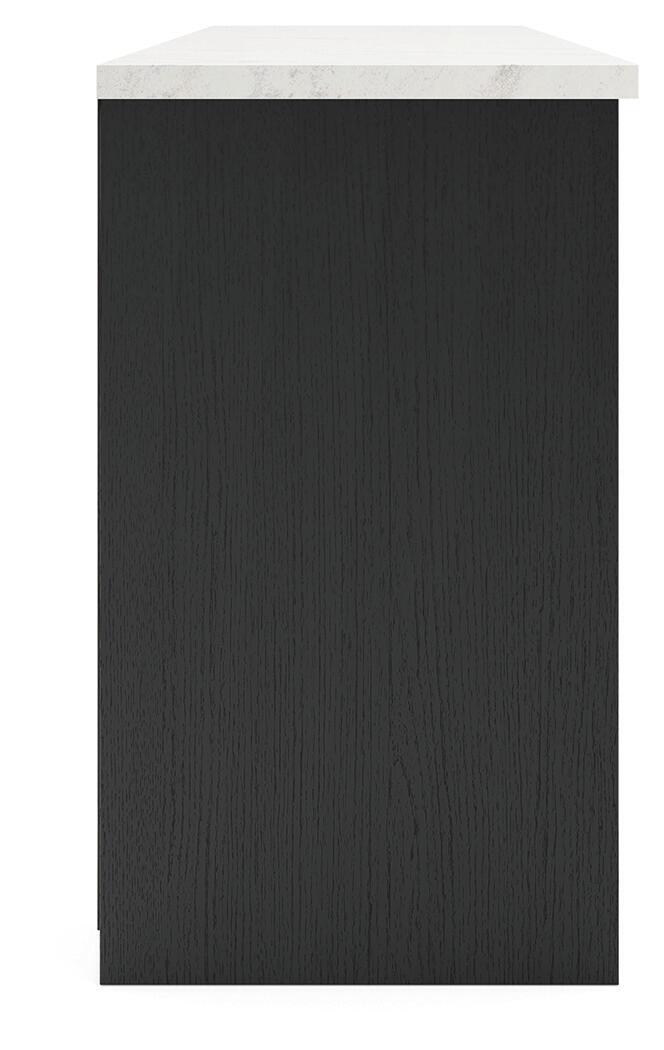 Cadmori - TV Stand With Fireplace Option