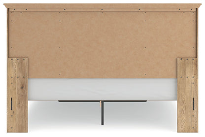 Makidern - Panel Storage Bed