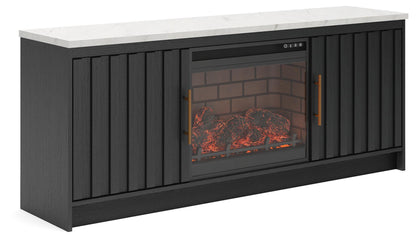 Cadmori - TV Stand With Fireplace Option