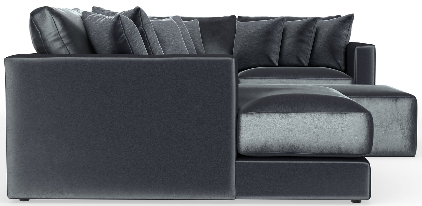 Remington - Modular Sofa And Cocktail Ottoman - Slate