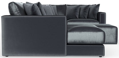Remington - Modular Sofa And Cocktail Ottoman - Slate