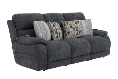 Joya - Power Headrest Power LayFlat Reclining Sofa With CR3 Heat/Massage/Lumbar/ZG