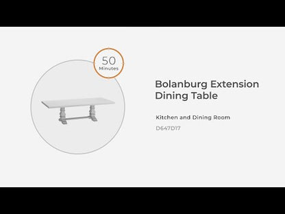 Bolanburg - Extension Dining Table - Brown / Beige