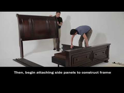 Lettner - Sleigh Bed